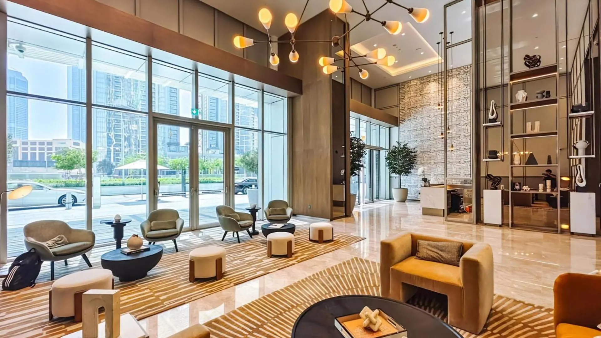 Stylish 2-Bedroom Luxury Stay In Downtown Dubai With Burj Khalifa & Fountain Views Apartament
