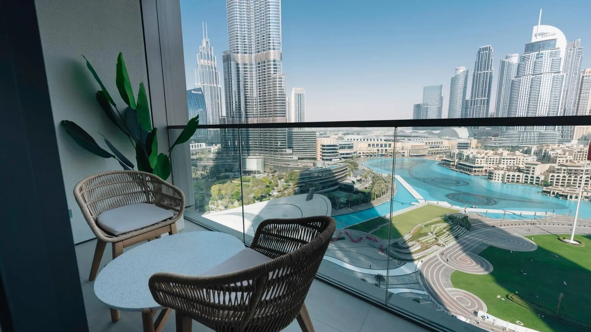Stylish 2-Bedroom Luxury Stay In Downtown Dubai With Burj Khalifa & Fountain Views 0*,  United Arab Emirates
